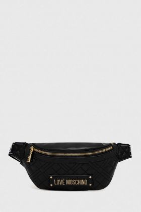 Love Moschino borseta culoarea negru