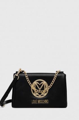 Love Moschino poseta culoarea negru