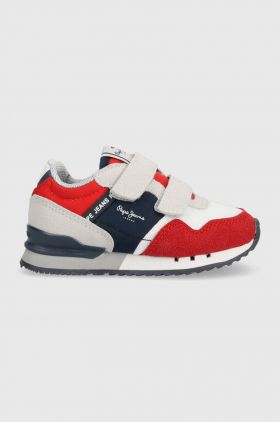 Pepe Jeans sneakers pentru copii culoarea rosu