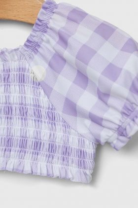 GAP costum de baie din două piese pentru bebelusi culoarea violet