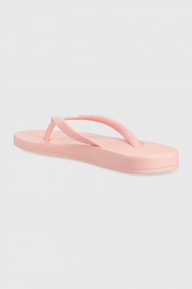 Ipanema slapi ANAT COLORS femei, culoarea roz, cu toc plat