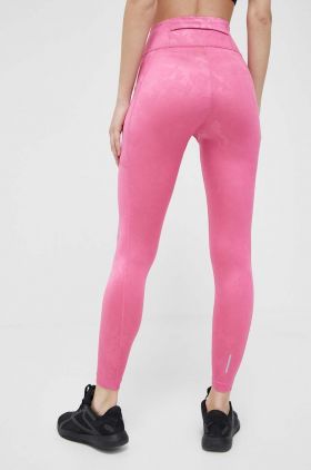 adidas Performance leggins de alergare DailyRun culoarea roz, modelator