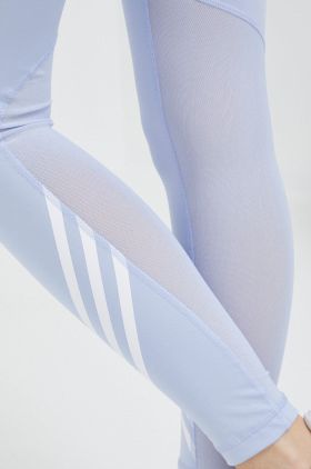 adidas Performance leggins de antrenament Techfit 3-Stripes cu imprimeu