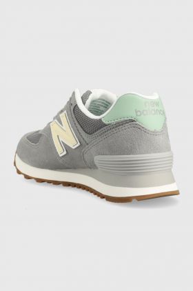 New Balance sneakers WL574RB culoarea gri