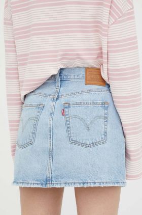 Levi's fusta jeans mini, drept