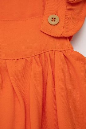 Birba&Trybeyond rochie bebe culoarea portocaliu, mini, drept