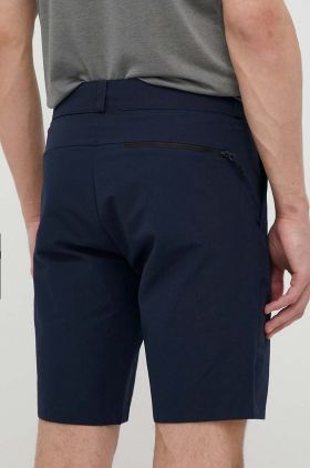 Helly Hansen pantaloni scurți outdoor QD barbati, culoarea albastru marin