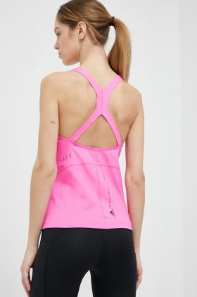 adidas by Stella McCartney top de antrenament TruePurpose culoarea roz