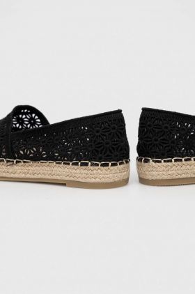 Answear Lab espadrile culoarea negru, cu platforma