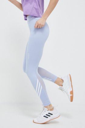 adidas Performance leggins de antrenament Techfit 3-Stripes cu imprimeu