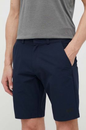 Helly Hansen pantaloni scurți outdoor QD barbati, culoarea albastru marin