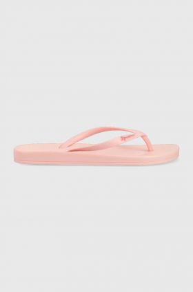 Ipanema slapi ANAT COLORS femei, culoarea roz, cu toc plat