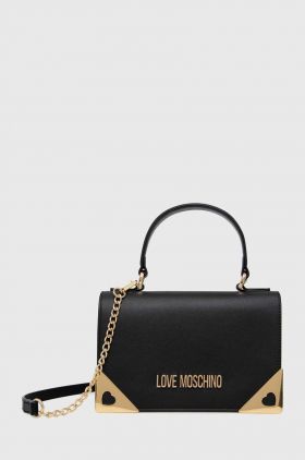Love Moschino poseta culoarea negru