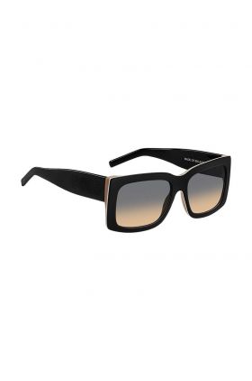 BOSS ochelari de soare femei, culoarea negru