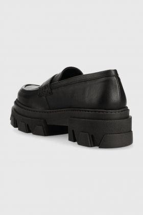 Alohas mocasini Trailblazer femei, culoarea negru, cu platforma, S00381.25