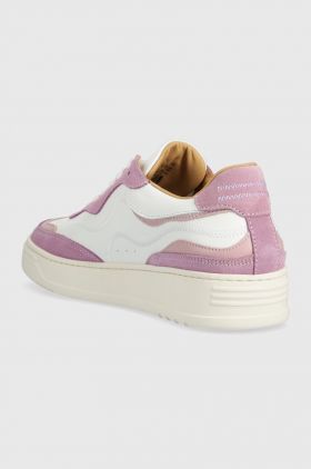 Alohas sneakers din piele culoarea violet