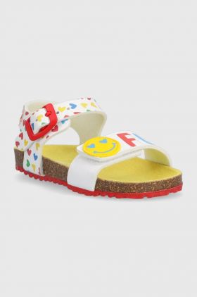 Agatha Ruiz de la Prada sandale copii culoarea alb