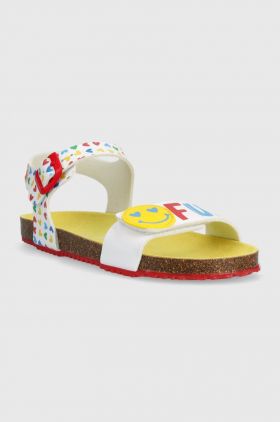 Agatha Ruiz de la Prada sandale copii culoarea alb