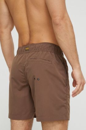 G-Star Raw pantaloni scurti de baie culoarea maro