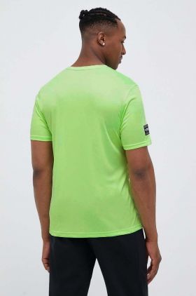 Puma tricou de antrenament Fit culoarea verde, cu imprimeu