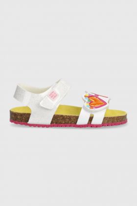 Agatha Ruiz de la Prada sandale copii culoarea alb