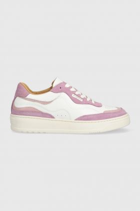 Alohas sneakers din piele culoarea violet