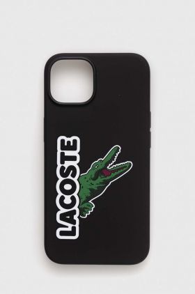 Lacoste Husă pentru telefon iPhone 14 6,1" culoarea negru
