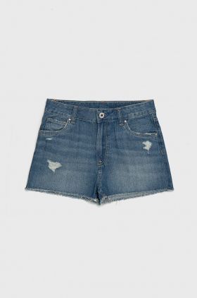 Pepe Jeans pantaloni scurti din denim pentru copii neted