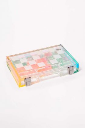 SunnyLife șah și table Mini Lucite Aurora