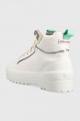 Napapijri teniși x Superga femei, culoarea alb