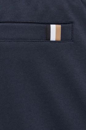 BOSS pantaloni de trening culoarea bleumarin, uni 50485181