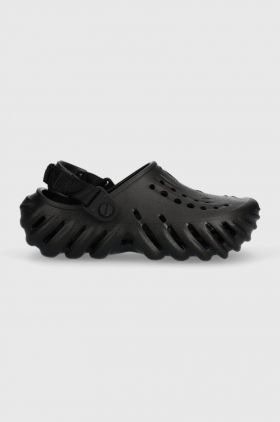 Crocs slapi copii ECHO CLOG K culoarea negru