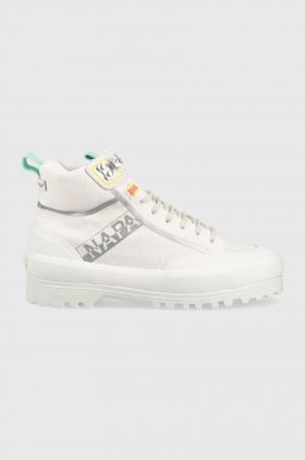 Napapijri teniși x Superga femei, culoarea alb