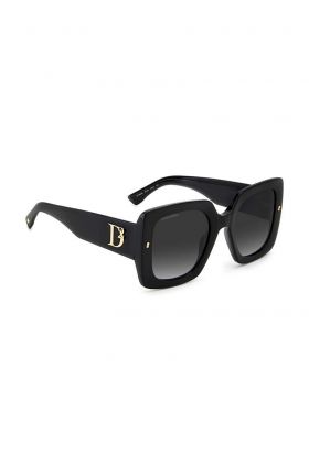 DSQUARED2 ochelari de soare femei, culoarea negru