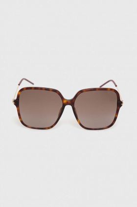 Gucci ochelari de soare femei, culoarea maro