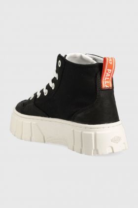 Palladium tenisi ORIGINAL ORIGINAL femei, culoarea negru, 98573.008.M