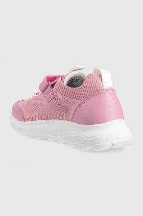 Geox sneakers pentru copii culoarea roz