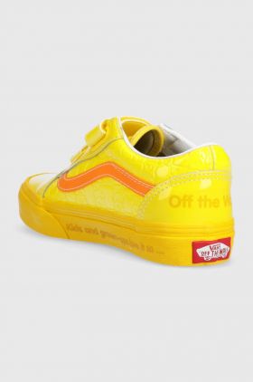 Vans tenisi copii UY Old Skool V HARB CHBD culoarea galben