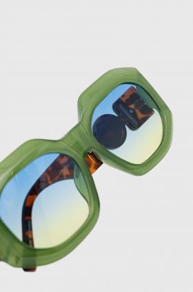 Jeepers Peepers ochelari de soare culoarea verde