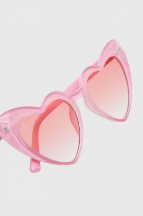 Jeepers Peepers ochelari de soare culoarea roz