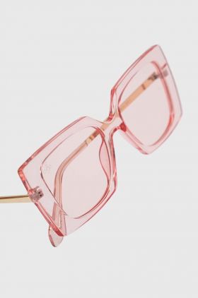 Jeepers Peepers ochelari de soare culoarea roz
