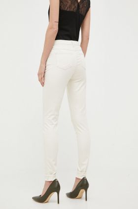 Morgan pantaloni femei, culoarea bej