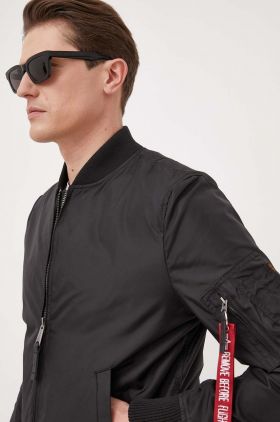 Alpha Industries geacă bomber MA-1 TT bărbați, culoarea negru, de tranziție 191103.03-Black