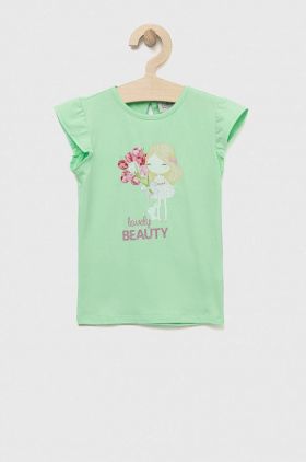 Birba&Trybeyond tricou bebe culoarea verde