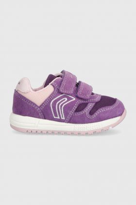 Geox sneakers pentru copii culoarea violet