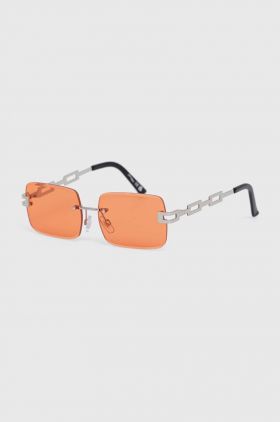 Jeepers Peepers ochelari de soare culoarea argintiu