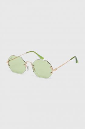 Jeepers Peepers ochelari de soare culoarea auriu