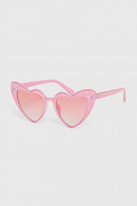 Jeepers Peepers ochelari de soare culoarea roz