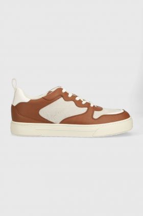 Michael Kors sneakers Baxter culoarea maro, 42S3BAFS1Y