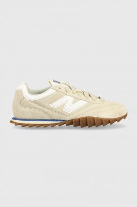 New Balance sneakers din piele intoarsă URC30RB culoarea bej